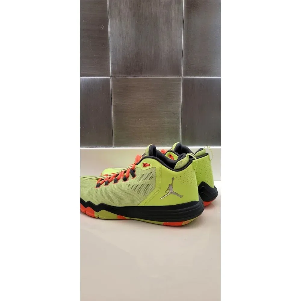 Jordan CP3 IX AE X Poison Lime Green Orange Basketball Shoes Street Men's 9.5